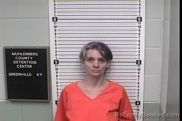 Mugshot of Charly Danielle Cole booked in Muhlenberg County, Kentucky on September 2, 2026