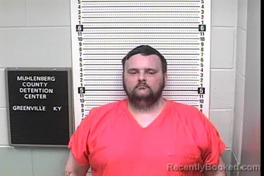 Mugshot of Gary Nathan Benson booked in Muhlenberg County, Kentucky on September 3, 2026