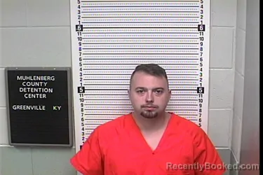 Mugshot of Samuel Bailey Johnson booked in Muhlenberg County, Kentucky on September 4, 2026