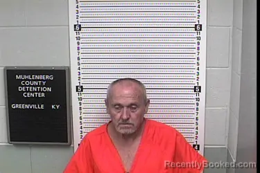 Mugshot of Billy Ray Jones booked in Muhlenberg County, Kentucky on September 6, 2026