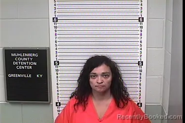 Mugshot of Brandi Nicole Byron booked in Muhlenberg County, Kentucky on September 8, 2026