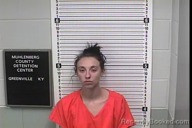 Mugshot of Summer Faith Moxon booked in Muhlenberg County, Kentucky on September 8, 2026