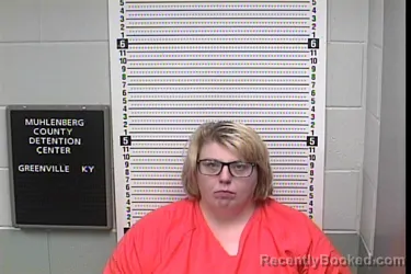 Mugshot of Melissa Faye Estes booked in Muhlenberg County, Kentucky on September 8, 2026