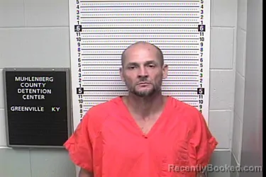 Mugshot of Michael David Robinson booked in Muhlenberg County, Kentucky on September 9, 2026
