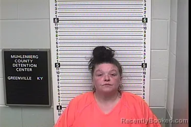 Mugshot of Sabrina Nmi Dearmond booked in Muhlenberg County, Kentucky on September 10, 2026