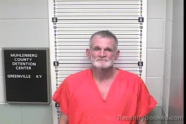 Mugshot of Troy Dale Rickard booked in Muhlenberg County, Kentucky on September 11, 2026