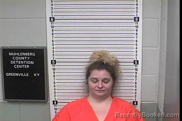 Mugshot of Jessica Lynn Estep booked in Muhlenberg County, Kentucky on September 15, 2026
