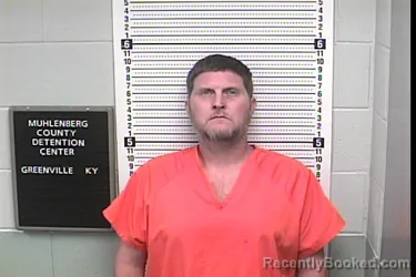 Mugshot of Phillip Carl Hudnall booked in Muhlenberg County, Kentucky on September 23, 2026
