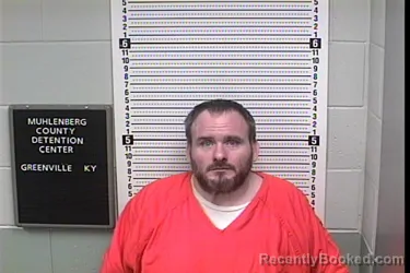 Mugshot of Joshua Daniel Little booked in Muhlenberg County, Kentucky on September 29, 2026