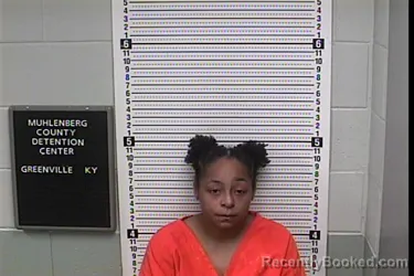 Mugshot of Carlee Lashea Drake booked in Muhlenberg County, Kentucky on September 29, 2026