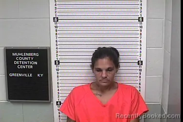 Mugshot of Jessie Marie Jones booked in Muhlenberg County, Kentucky on October 1, 2026
