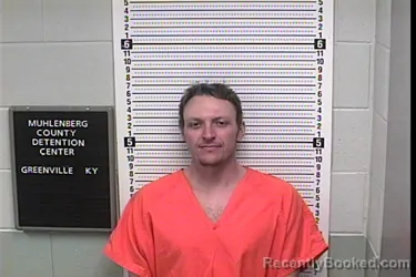 Mugshot of Jonathan Hunter Francis booked in Muhlenberg County, Kentucky on October 1, 2026
