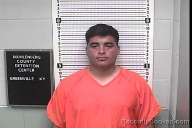 Mugshot of Brandon Lee Percy booked in Muhlenberg County, Kentucky on October 2, 2026