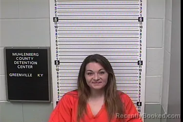 Mugshot of Desiree Irene Johnson booked in Muhlenberg County, Kentucky on October 2, 2026
