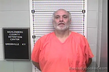 Mugshot of Ryan Matthew Dennis booked in Muhlenberg County, Kentucky on October 3, 2026