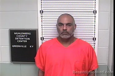Mugshot of Michael Devon Dunbar-Rager booked in Muhlenberg County, Kentucky on October 21, 2026