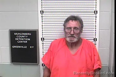 Mugshot of Wadson Lee Pendley booked in Muhlenberg County, Kentucky on October 22, 2026