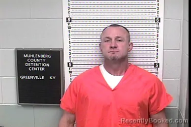 Mugshot of Billy Lee Fultz booked in Muhlenberg County, Kentucky on October 22, 2026