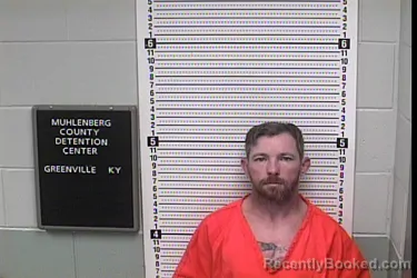 Mugshot of Colton Bartley Sullivan booked in Muhlenberg County, Kentucky on October 23, 2026