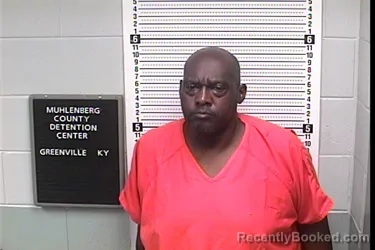 Mugshot of Claude Durell Hampton booked in Muhlenberg County, Kentucky on October 24, 2026