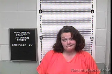 Mugshot of Miranda Jean Bunch booked in Muhlenberg County, Kentucky on October 24, 2026