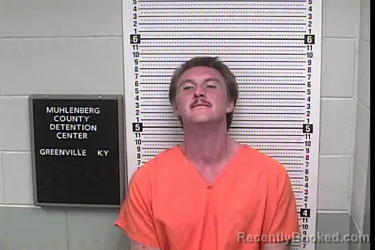 Mugshot of Isaac Taylor Higgs booked in Muhlenberg County, Kentucky on October 25, 2026