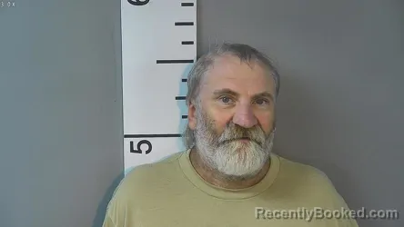Mugshot of CHARLES EUGENE CLARK booked in Nelson County, Kentucky on June 25, 2026