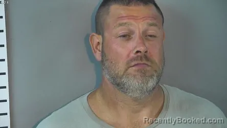 Mugshot of David Keith Gilpin booked in Nelson County, Kentucky on August 6, 2026