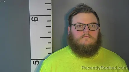 Booking photo from Nelson County, Kentucky