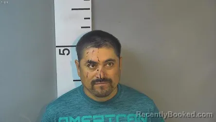 Mugshot of Domingo Na Serano Santillan booked in Nelson County, Kentucky on October 8, 2026