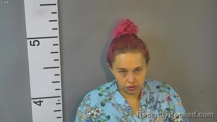 Mugshot of Erika Nicole Dymun booked in Nelson County, Kentucky on September 10, 2026