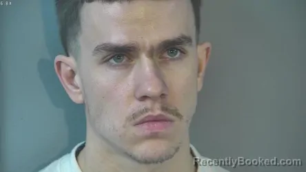 Mugshot of GAVIN MICHEAL KNIGHT booked in Nelson County, Kentucky on April 2, 2026