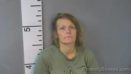 Mugshot of Heather Lynn Knust booked in Nelson County, Kentucky on August 5, 2026
