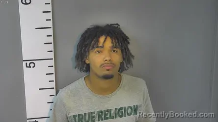 Mugshot of Jyheem Ta'shyne Ellis booked in Nelson County, Kentucky on July 28, 2026