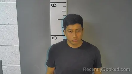 Mugshot of Jose Galdino San Juan Garcia booked in Nelson County, Kentucky on August 14, 2026