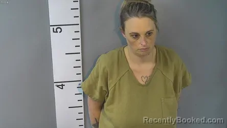 Mugshot of JESSICA ANNE MOYERS booked in Nelson County, Kentucky on June 9, 2026