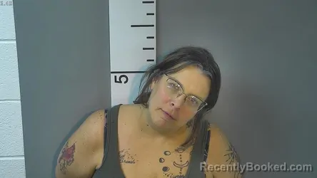 Mugshot of Jessica Jo Mattingly booked in Nelson County, Kentucky on July 28, 2026