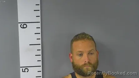 Mugshot of Joshua Lee Noe booked in Nelson County, Kentucky on October 16, 2026