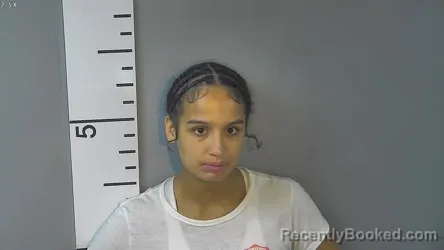 Mugshot of Jasmine Jean Stucker booked in Nelson County, Kentucky on August 5, 2026