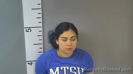 Mugshot of KAREN MIREYLI CORDOVA booked in Nelson County, Kentucky on April 27, 2026