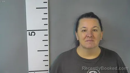 Mugshot of Katrina Marie Harmon booked in Nelson County, Kentucky on August 17, 2026