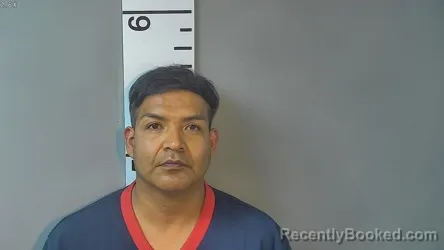Mugshot of LUIS CONTRERAS VARGAS booked in Nelson County, Kentucky on June 10, 2026