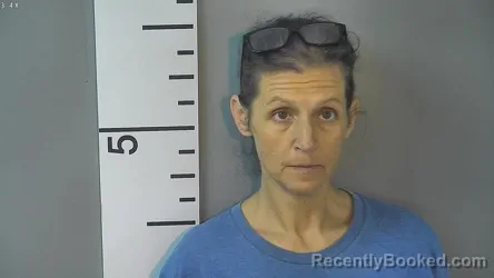 Mugshot of Margaret Christina Aman booked in Nelson County, Kentucky on August 12, 2026