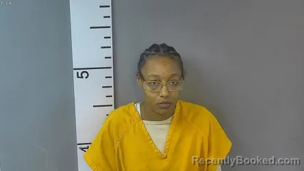 Mugshot of Miracle Jemela Huston booked in Nelson County, Kentucky on August 19, 2026