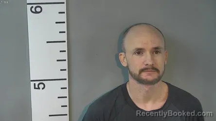 Mugshot of TREVOR SHANE BALLARD booked in Nelson County, Kentucky on July 9, 2026