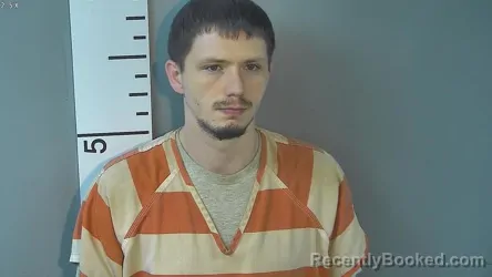 Mugshot of Zachery Daniel Reed booked in Nelson County, Kentucky on August 5, 2026