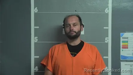 Mugshot of Christopher Dwayne Richards booked in Ohio County, Kentucky on August 18, 2026