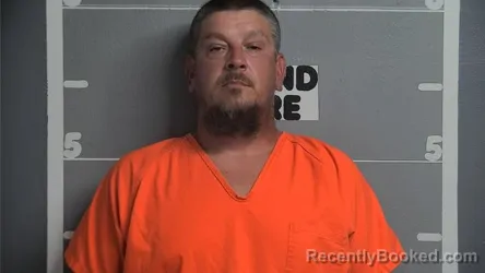 Mugshot of Randall Gene Ball booked in Ohio County, Kentucky on August 29, 2026