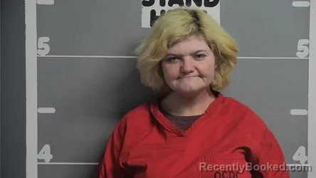 Mugshot of SHEENA MARIE EMBRY booked in Ohio County, Kentucky on April 20, 2026