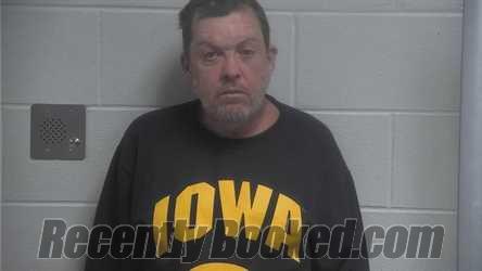 Booking photo from Oldham County, Kentucky